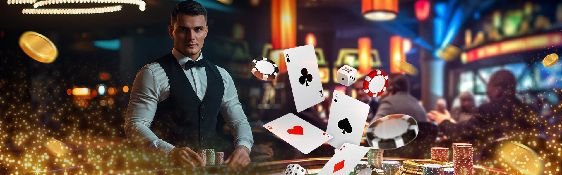 live casino banner